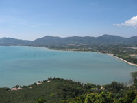 Khao Khat view across Chalong Bay