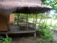 Rustic wooden bungalows at Koh Yao Noi