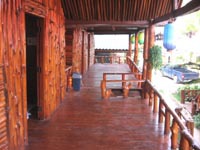 Simple wooden rooms at the Hat Samran Country Home