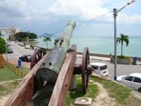 Canon at the old Georgetown fort