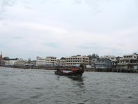 The port at Kawthaung is just as grungy