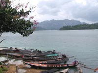 At first glance the lake does not look that big.  Only when you find it meanders through the limestone karsts in the distance, do you realise the full scale of it.